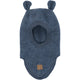 Mikk Line Uld elefanthue med ører Wool Fullface Blue Melange