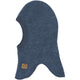Mikk-Line Elefanthue i uld Wool Fullface Blue Melange
