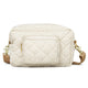 Cam Cam Copenhagen Lille pusletaske med stropper til barnevogn Classic Stripes Camel
