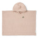 Liewood baby svømmeponcho Paco Broderi Y/D stribe Tuscany rose / Creme de la creme