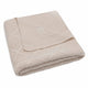 Jollein baby tæppe Check Knit Oatmeal 100 x 75 cm