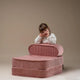 Wigiwama børnestol Pink Mousse Flip