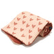 La Millou Cotto L baby tæppe 110x140 cm Heartbeat Pink