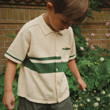 Konges Slojd poloshirt til drenge Hai Knit Banana Crepe