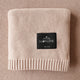 LullaLove Bambustæppe 80x100 cm Karamel beige