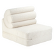 Wigiwama Baby multifunktionel puf Flipster Cream White