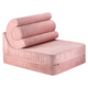 Wigiwama Baby multifunktionel Flipster Pink Mousse puf