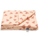 La Millou Baby Quilt Bamboo Heartbeat Pink L 110x140 cm