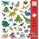 Djeco klistermærker 160 stk. Dinosaurer