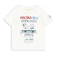 Konges Slojd kortærmet T-shirt Era Off White/Piscina til børn