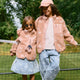 Liewood fleece til babypiger Nolan Sweethearts / Pale tuscany