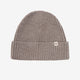Huttelihut Strikket børnehue i merinould Beanie Cinder Melange