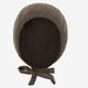 Huttelihut Babyhjelm i uldfleece Wollfleece, Brown Melange