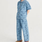 Bobo Choses børnejeans Pickles The Dog overalt
