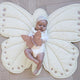 Cam Cam Copenhagen babymåtte i sommerfugleform Off-White