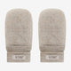 Huttelihut Babyluffer i uldfleece Camel Melange