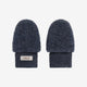 Huttelihut Babyluffer i uldfleece Wollfleece Ombre Blue Melange