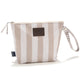 La Millou vandtæt kosmetikpung Stripes Beige XL