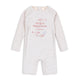 Konges Slojd baby badedragt i ét stykke Aster Stripe Bluie