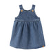 Lil Atelier Ærmeløs kjole Nbfobello Dark Blue Denim
