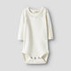 Lil' Atelier Babybodysuit til piger Kokosmælk NBFTAPIA