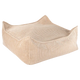 Wigiwama Square babypuf Ottoman Brown Sugar