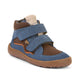 Froddo barfodssko til børn, ankelhøje, Tex Autumn Denim Brown