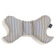 La Millou barnevognspude Angel's Wings lavet af bomuldsvelour STRIPES NAVY