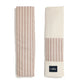 La Millou bæltepude af bomuldsvelour STRIPES BEIGE