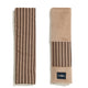 La Millou bæltepude i bomuldsvelour STRIPES BROWN
