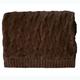 LullaLove Merino uldtæppe XL 180x120 cm Chokolade