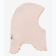 Huttelihut Ribbet børnetrøje med skorsten Peach Blush