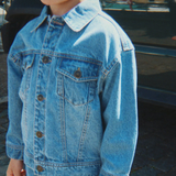 Konges Slojd denimjakke til børn Magot Denim Blu