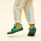 Affenzahn Barefoot bomuldsbaby støvle Lucky Frog