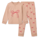Liewood børnepyjamas Wilhelm Grow Printed Bow / Pale Tuscany Mix