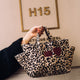 La Millou Klapvognsorganizer quiltet orthalion Leopard Cream