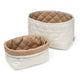 Cam Cam Copenhagen bleholder, sæt med 2 Classic Stripes Camel