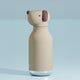 Asobu Termoflaske med sugerør Bestie Hund Beige 460 ml
