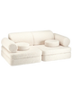Wigiwama børnesofa cremehvid
