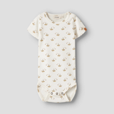 Lil' Atelier kortærmet body Duna Slim Coconut Milk Strawberry NBFRACHELLO