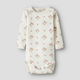 Lil' Atelier Baby Body Slim Kokosmælk Blomst Pink NBFLAYO